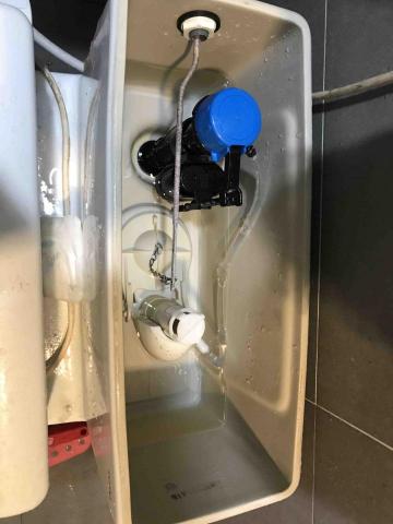順新水電工程行 - 進水器換掉更換原廠toto進水器
