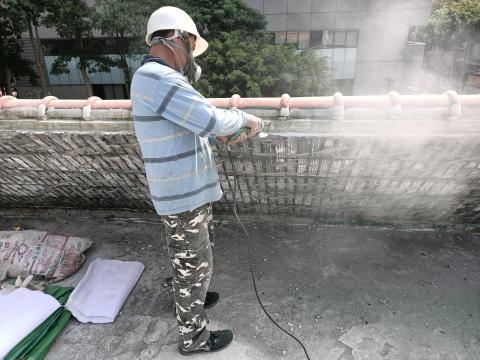 張笠竹 - PU磨除