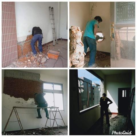 好朋友工程行 - 窗戶拆除、牆面打除、牆面粉刷層打除