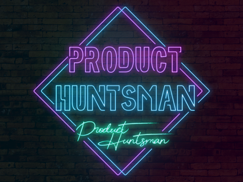 Partical - 平面設計作品 Product Huntsman