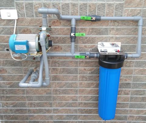 冠鴻水電工程（彰化縣） - 全戶過濾安裝