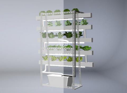 PEEK PEAK - /產品設計/
水耕植栽設備3D模擬圖 PEEK PEAK - /產品設計/
水耕植栽設備3D模擬圖