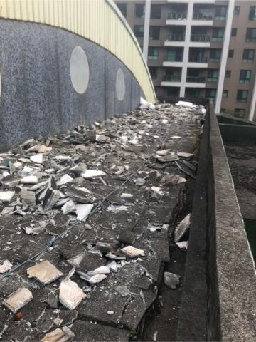 達承拆除工程 - 屋頂見底 防水層打除 好做新防水