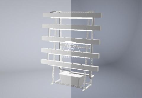 PEEK PEAK - /產品設計/
水耕植栽設備3D模擬圖 PEEK PEAK - /產品設計/
水耕植栽設備3D模擬圖