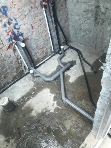 佳源水電居家維修社 - 圖示3廁所配管定位施工後 佳源水電居家維修社 - 圖示3廁所配管定位施工後