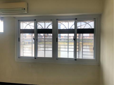 豐群景平店 - 包框施工5+8玻璃