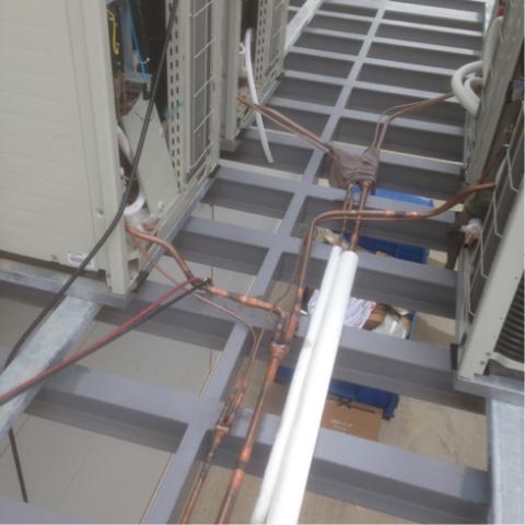 堃閎有限公司 - 多聯變頻冷氣管路配置