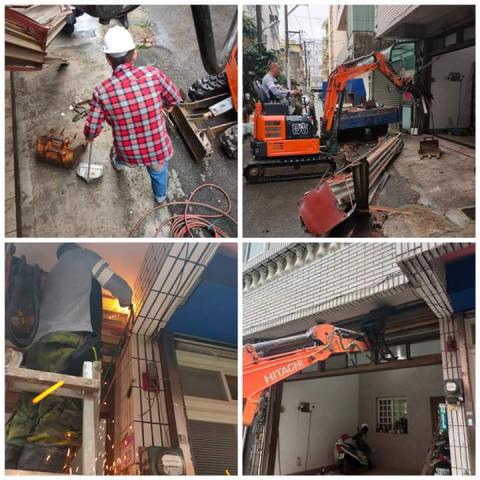 好朋友工程行 - 鐵捲門拆除