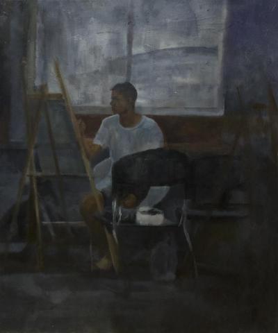 劉秉洲 - 油畫速寫．２０１８
１５Ｆ
