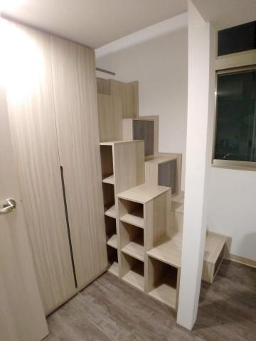 大楊室內設計工作室 - 往閣樓的收納櫃樓梯