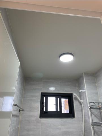 穎采漆作工作室 - 廁所天花板完成面