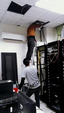 冠信通訊股份有限公司 - 新竹高商監視系統汰舊換新.加門禁系統.廣播系統