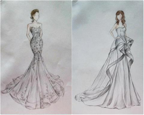 LI WEN  - 婚紗禮服設計