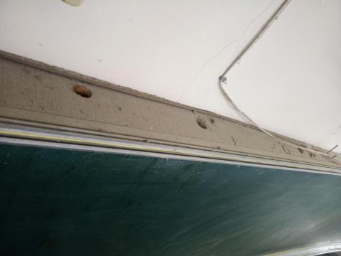  - 小學黑板清潔前