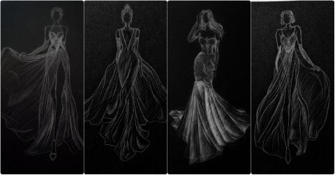 LI WEN  - 婚紗禮服設計