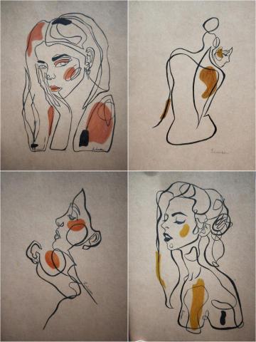 LI WEN  - 插畫風格