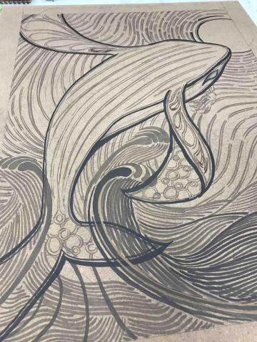 無 - 多媒材作品（未完成