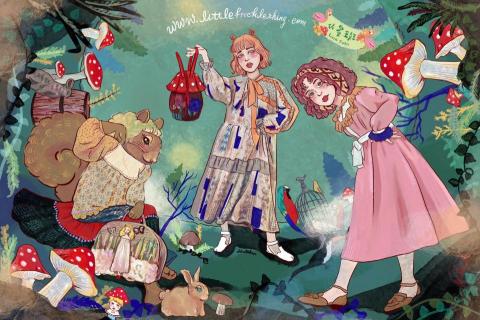 徐徐 - 服飾品牌插畫 徐徐 - 服飾品牌插畫