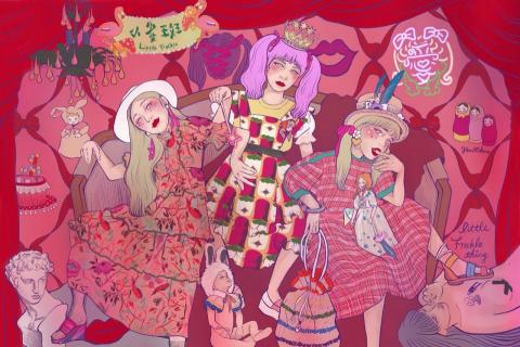 徐徐 - 服飾品牌插畫 徐徐 - 服飾品牌插畫