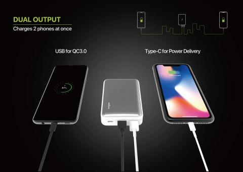 ABSOLUTE TECHNOLOGY - fast charge mini 10000mah行動電源