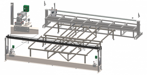 長躍 - 工作廠區繪製、機台設計製作