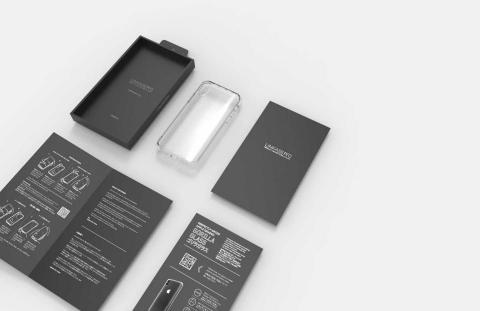 ABSOLUTE TECHNOLOGY - LINKASE PRO曲面玻璃手機殼包裝&內容物設定