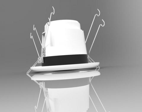 MJ - 智能照明筒燈(無線+音箱)外觀圖