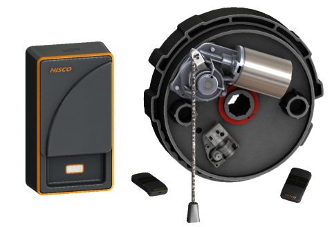 長躍 - 快速捲門啟動組馬達設計與開發，含控制系統規劃與搖控器設計