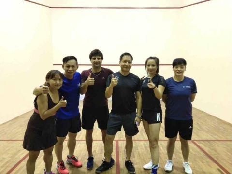 狂犇Squash壁球戰鬥營 - 泰國壁球比賽片段