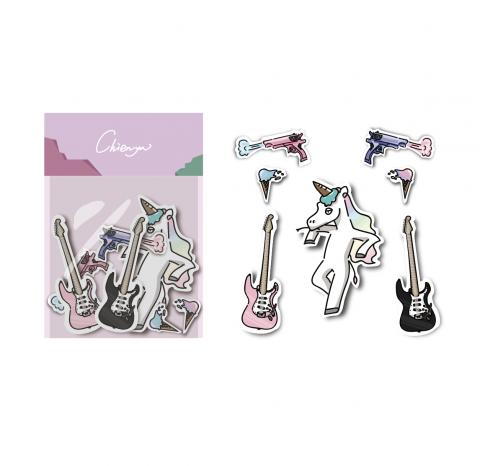 HSU.STUDIO - 軟綿綿插畫貼紙