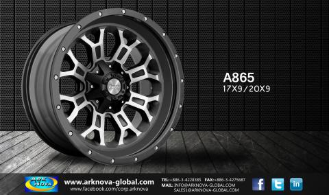 葉博文 - 輪圈DM，此圖包含背景修改、輪圈材質更改等流程修改。