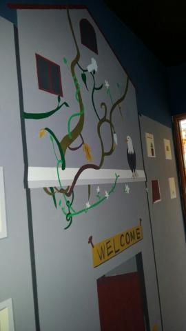 Mickey create.tw - 密室逃脫壁畫