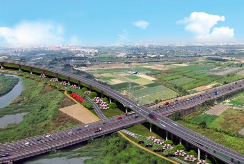 TEN - 橋梁3D模型合成現況圖