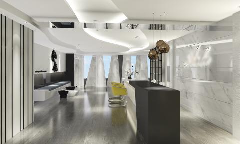 Heidi 室內設計/3D設計 - 商業空間3D渲染圖:
此案包含整體設計。
本案負責整體空間設計及3D建模&渲染。