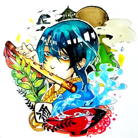 Babababba - 麥克筆插圖