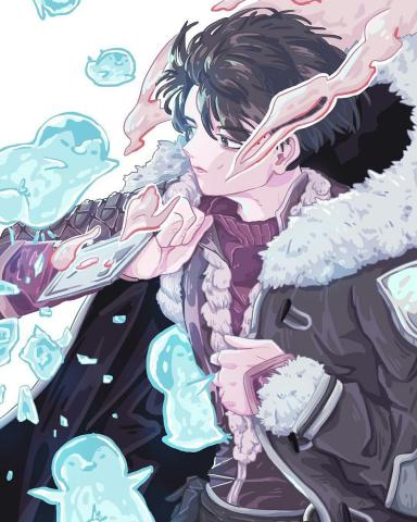 u_sen - 參加原創角色比賽的插圖