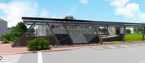 TEN - 火車站及周邊場景3D模型