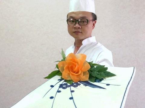 啡俐茲烘焙坊 - 中式料理蔬果雕花盤飾
